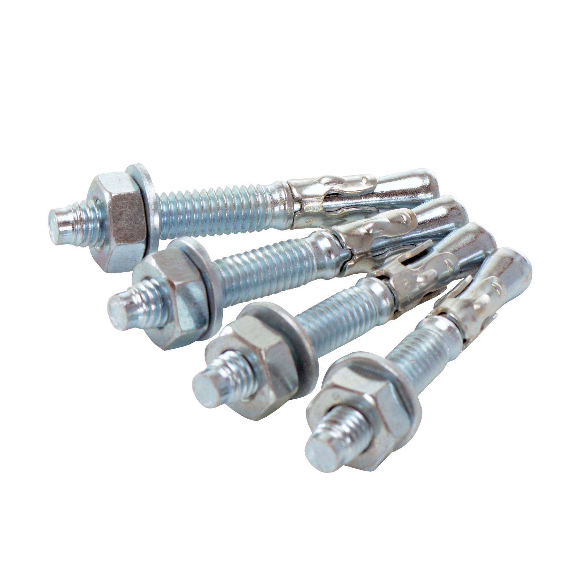 Vestil, Stainless Steel Concrete Wedge Anchor Bolt 3/8 In. X 3 In. 4 Pack, Model# AS-383-SS-4PK